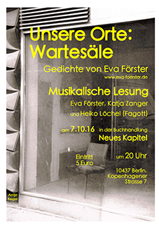 Unsere Orte: Wartesäle Download Flyer
